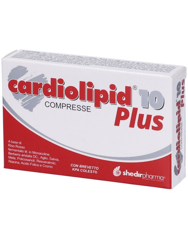 Shedir Cardiolipid 10 Plus Integratore Colesterolo 30 Compresse