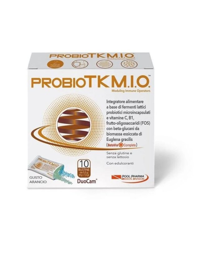 PR0BIOTKM.I.O. 10 Bustine - Supporto Probiotico Avanzato per il Benessere Intestinale