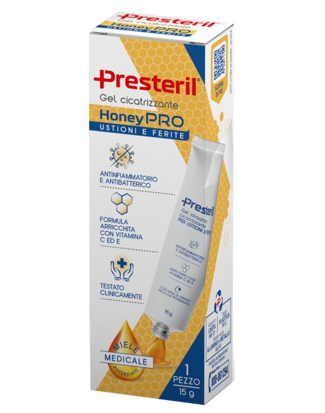Presteril Gel Idroattivo Cicatrizzante con Miele 40%