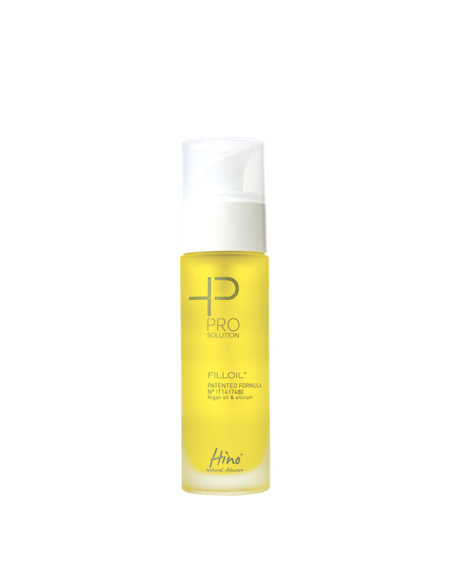 HINO NATURAL SKINCARE Filloil Olio Viso Antirughe con Argan e Silicio 50ml