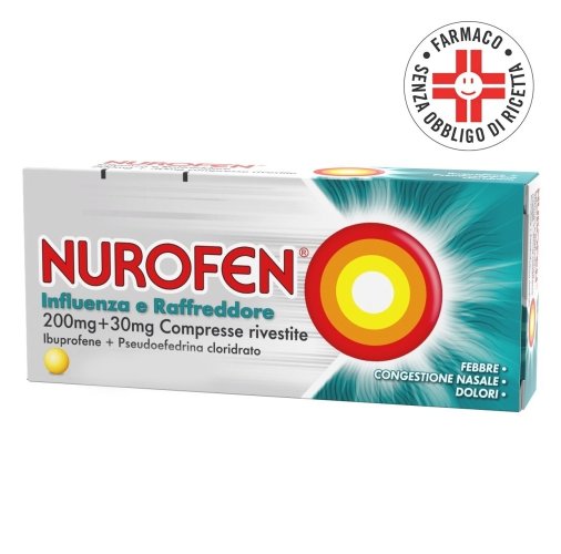 Nurofen Influenza Raffreddore 12 Compresse