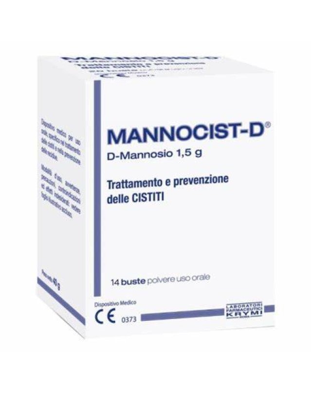 Mannocist-D 14 Bustine – Benessere delle Vie Urinarie 