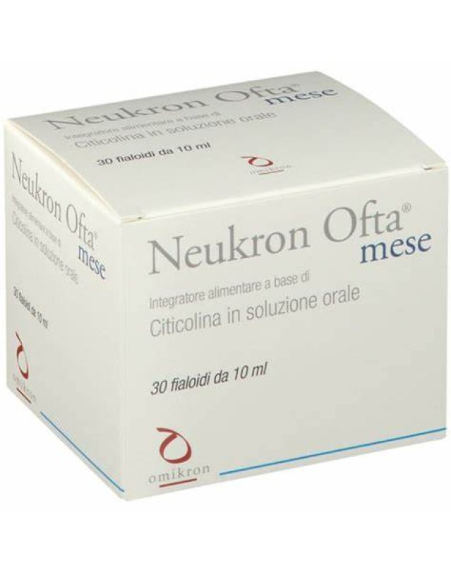 Neukron Ofta Mese Integratore Nervo Ottico 30 Flaconcini Neukron Ofta Mese Integratore Nervo Ottico 30 Flaconcini