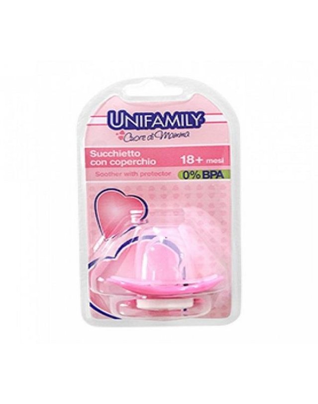 Unifamily Gommotto rosa 18+ - ciuccio per bambini