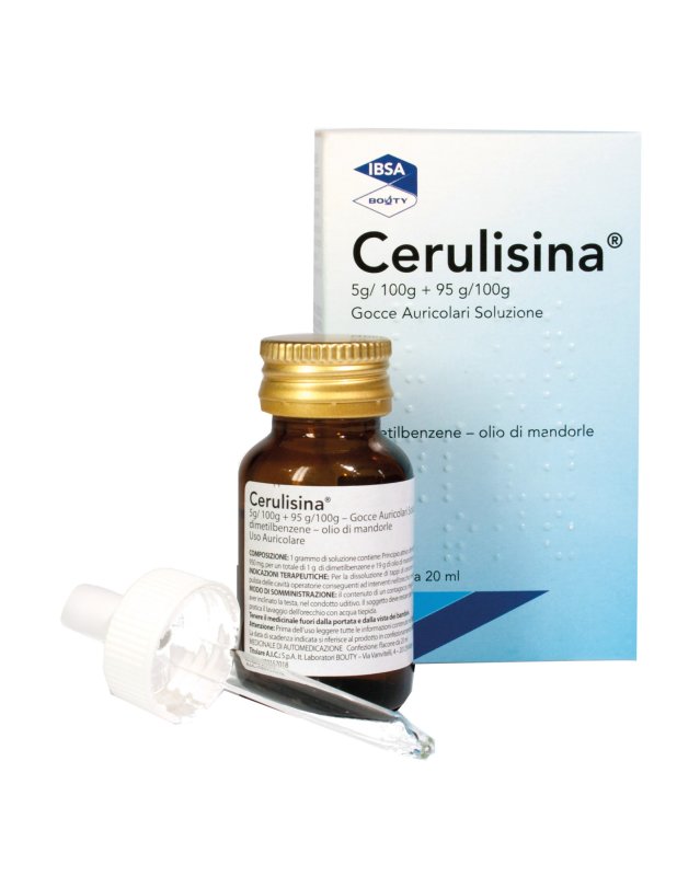 Cerulisina Gocce Auricolari 20ml - Tappi di Cerume Cerulisina Gocce Auricolari 20ml - Tappi di Cerume