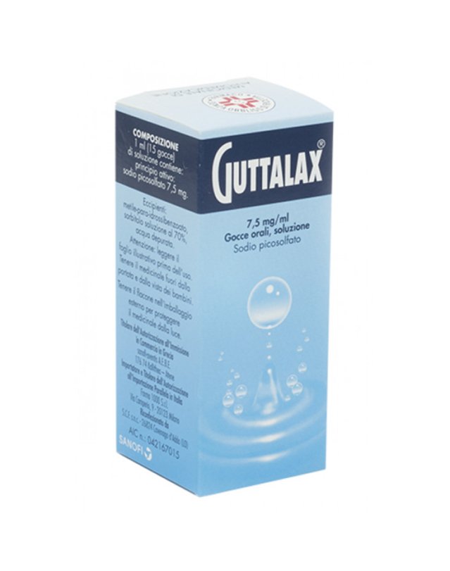 Guttalax Gocce Orali 15ml per Stitichezza