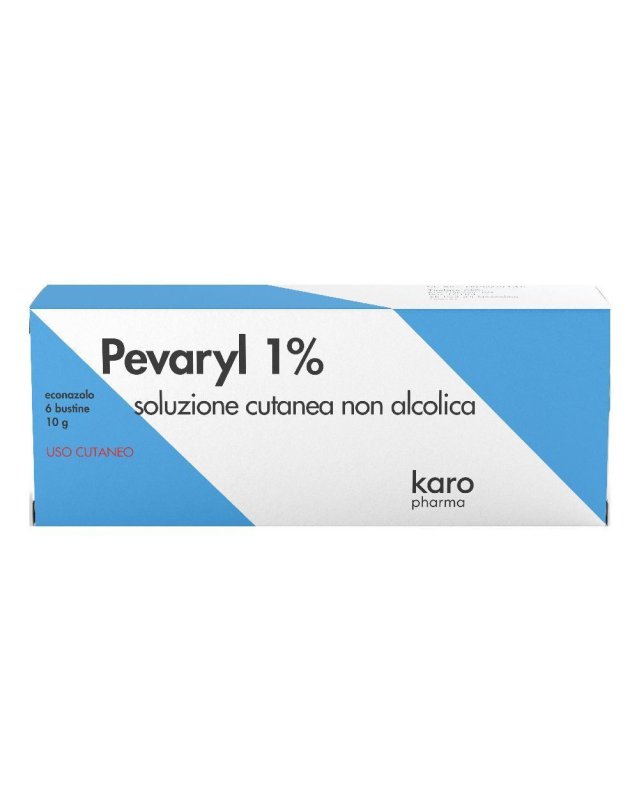Pevaryl Soluzione Cutanea 6 Bustine - Antimicotico Topico Pevaryl Soluzione Cutanea 6 Bustine - Antimicotico Topico