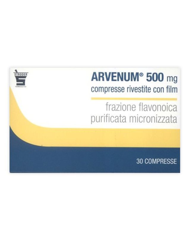 Arvenum 500mg 30 Cpr Riv &ndash; Insufficienza Venosa e Fragilit&agrave; Capillare
