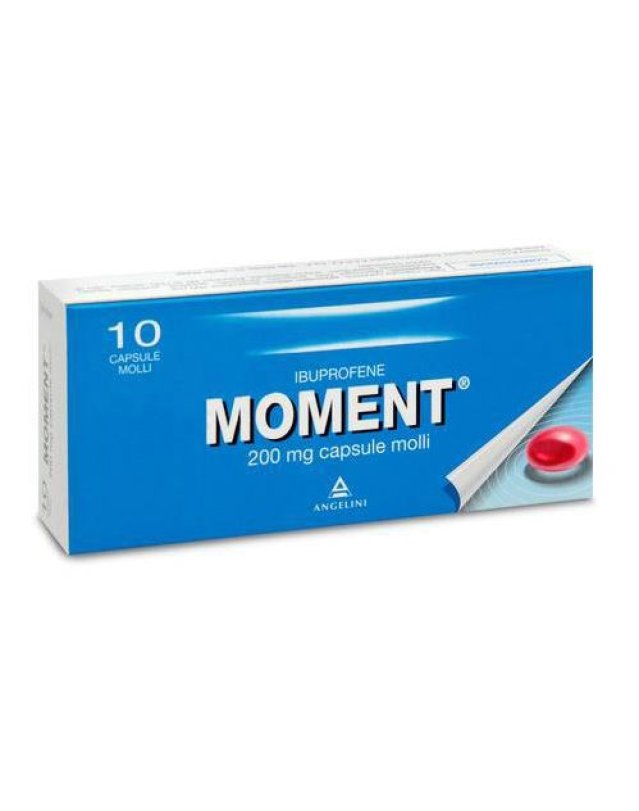 Moment Caps Molli 200mg 10cps - Dolore e Stati Febbrili Moment Caps Molli 200mg 10cps - Dolore e Stati Febbrili