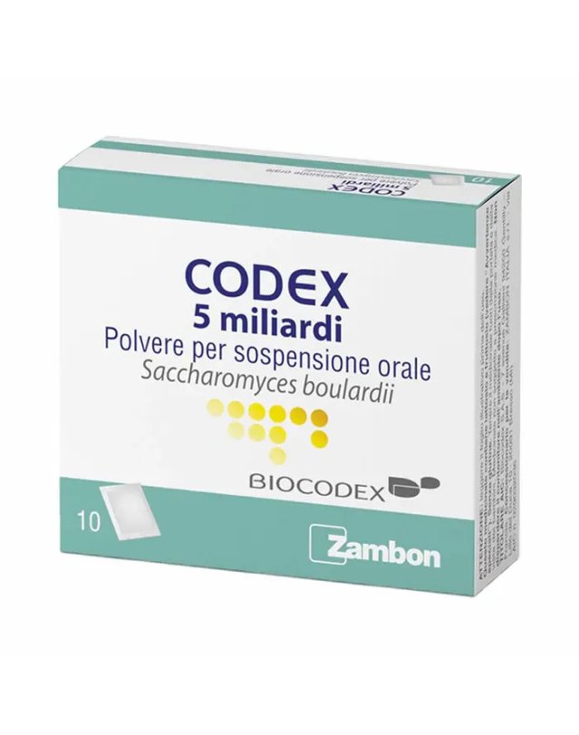 Codex 5 Miliardi: 10 Bustine, Riequilibrio Flora Intestinale Codex 5 Miliardi: 10 Bustine, Riequilibrio Flora Intestinale