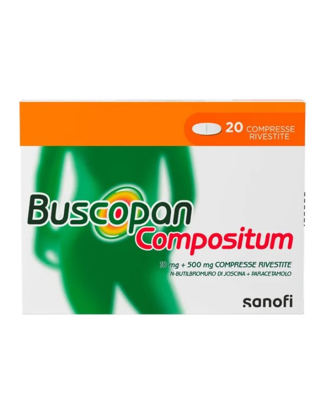 Buscopan Compositum 20 Cpr Riv - Dolori e Spasmi Addominali