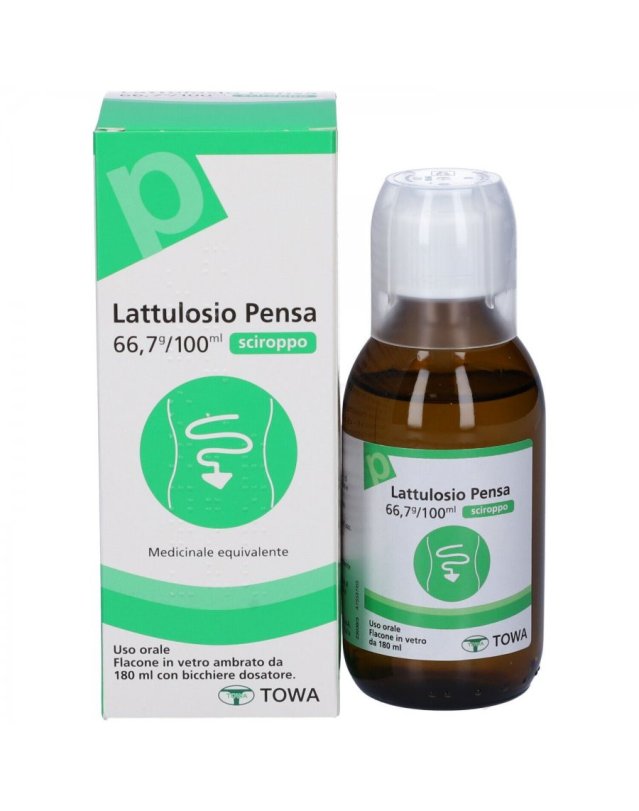 Lattulosio Sciroppo 180ml - Stitichezza occasionale e Benessere Lattulosio Sciroppo 180ml - Stitichezza occasionale e Benessere