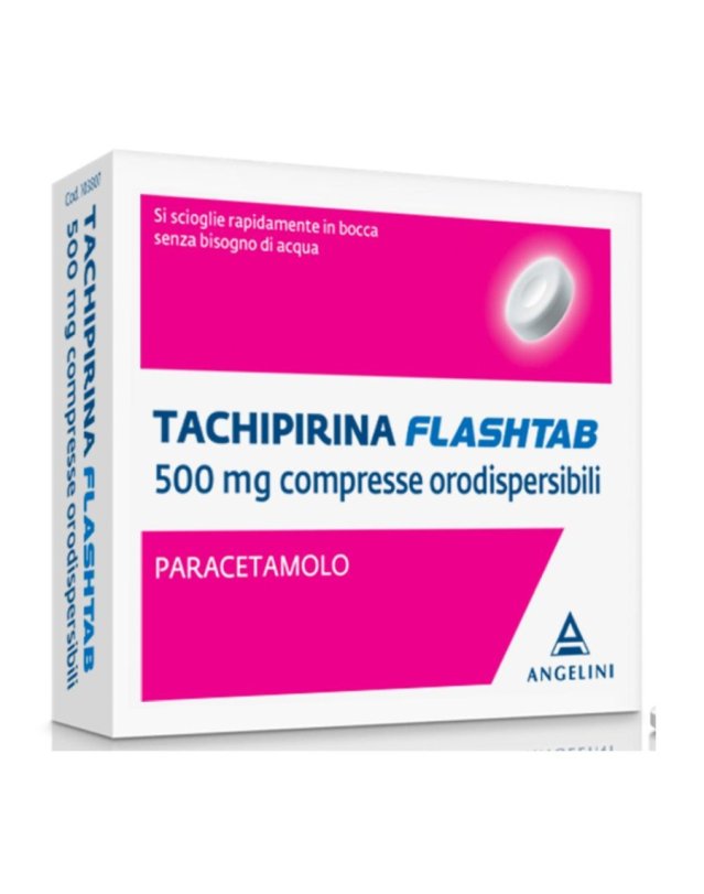 Paracetamolo Flashtab 12 compresse - Febbre e Dolore Bambini