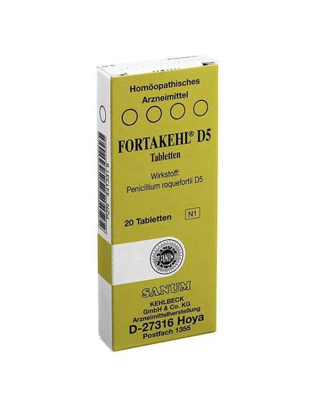 Sanum Fortakehl D5 20 Compresse Sanum Fortakehl D5 20 Compresse