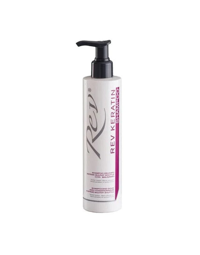 Keratin Shampoo 250ml - Capelli Delicati e Cute Sensibile