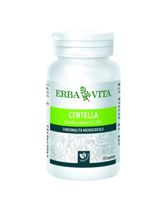 Centella Asiatica 125 Tavolette – Microcircolo e Cellulite Centella Asiatica 125 Tavolette – Microcircolo e Cellulite