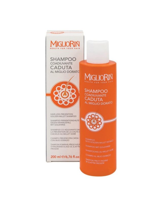 Shampoo Anticaduta 200ml – Miglio Dorato e Pantenolo Shampoo Anticaduta 200ml – Miglio Dorato e Pantenolo