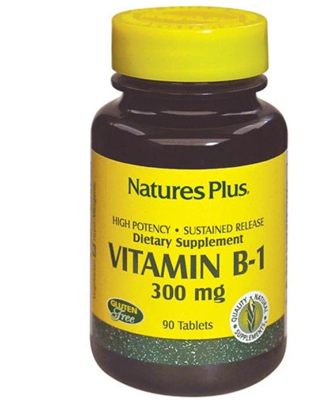 Vitamina B1 Tiamina 300mg 90 Tavolette - Energia e Sistema Nervoso Vitamina B1 Tiamina 300mg 90 Tavolette - Energia e Sistema Nervoso