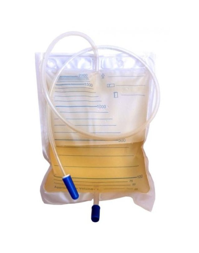Sacca Urina Letto 2L, 30pz - Per Incontinenza e Raccolta Urine