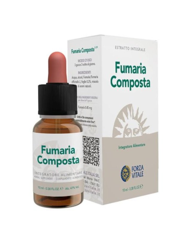 Fumaria Composta Ecosol 10ml Gocce - Drenaggio Linfatico Fumaria Composta Ecosol 10ml Gocce - Drenaggio Linfatico
