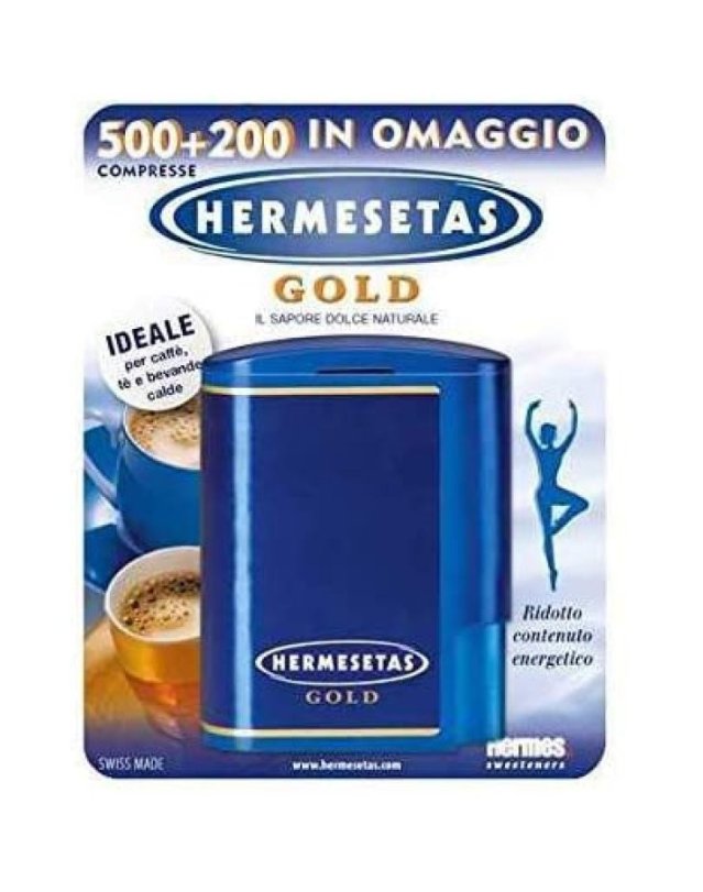 Hermesetas Gold 700 Compresse - Dolcificante per Diabetici Hermesetas Gold 700 Compresse - Dolcificante per Diabetici