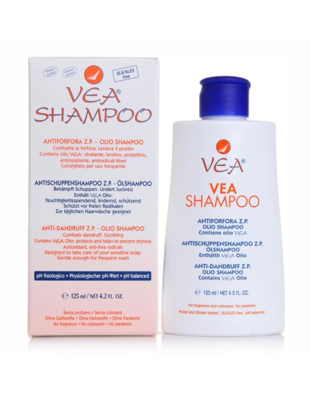 Shampoo Antiforfora Vea 125 ml - Olio Delicato e Lenitivo