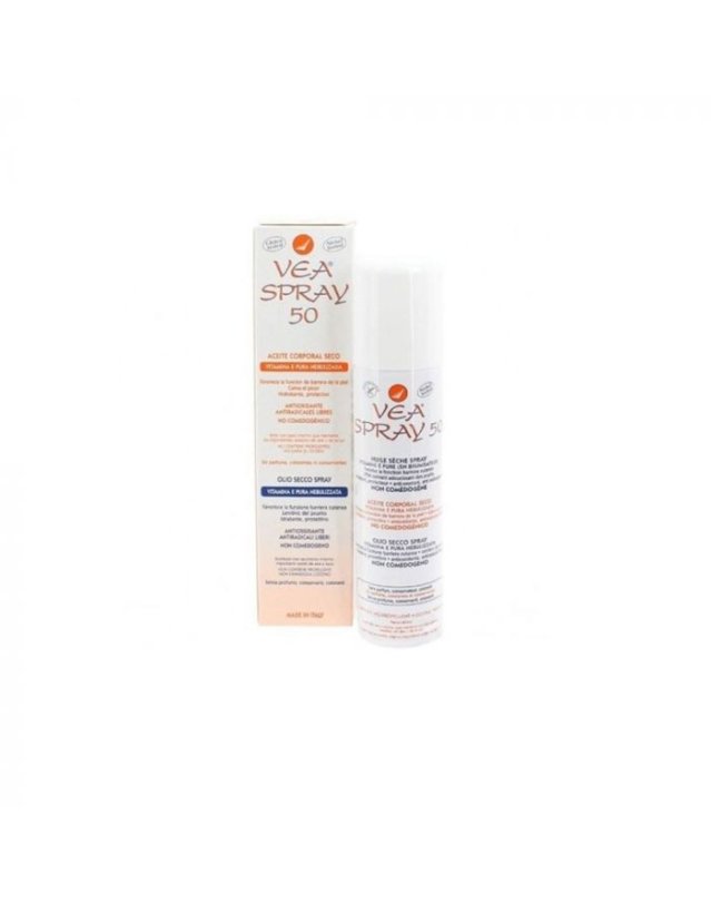 Vea Spray Olio Secco 50ml - Emolliente e Idratante Vea Spray Olio Secco 50ml - Emolliente e Idratante