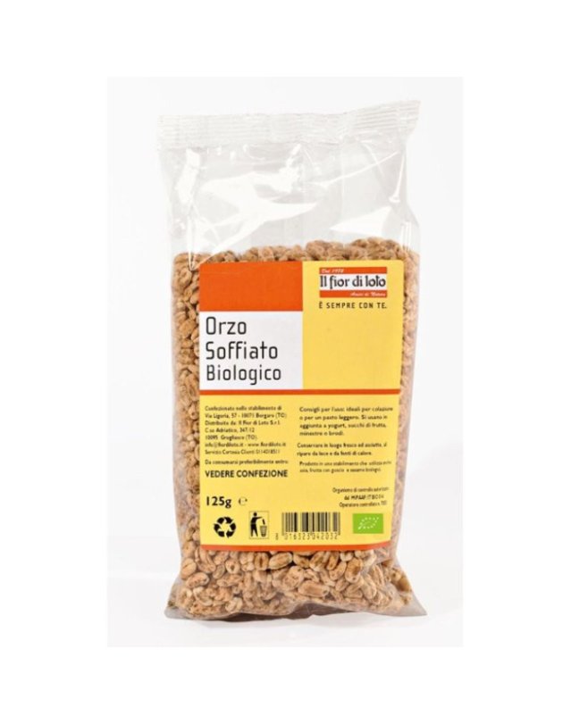 Orzo Soffiato 125g - Biologico e Ricco di Energia