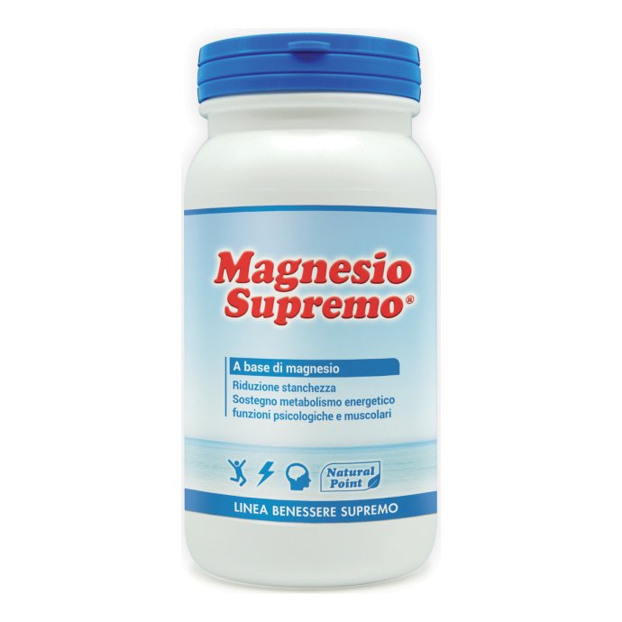 Magnesio Supremo 150g - Funzione Muscolare e Sistema Nervoso Magnesio Supremo 150g - Funzione Muscolare e Sistema Nervoso