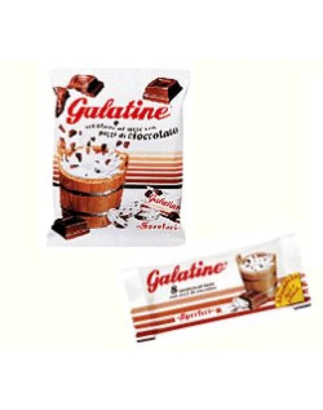 Galatine Cioccolato 50g - Snack Energetico al Latte Galatine Cioccolato 50g - Snack Energetico al Latte