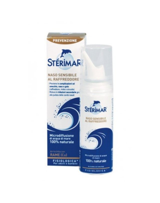 Spray Nasale 100ml Sterimar - Naso Sensibile e Igiene Spray Nasale 100ml Sterimar - Naso Sensibile e Igiene