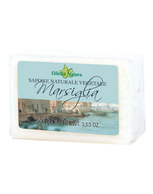 Sapone Marsiglia 100 g - Naturale e Glicerina Sapone Marsiglia 100 g - Naturale e Glicerina