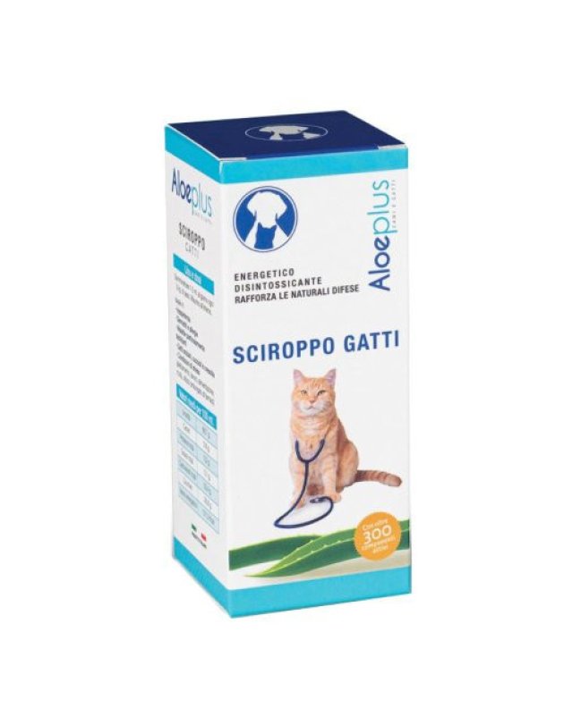Aloeplus Sciroppo 100 ml - Supporto Immunitario per Gatti Aloeplus Sciroppo 100 ml - Supporto Immunitario per Gatti