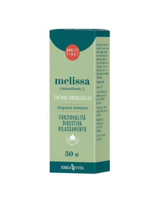 Tintura Melissa Foglie 50ml - Funzione Digestiva e Rilassamento Tintura Melissa Foglie 50ml - Funzione Digestiva e Rilassamento