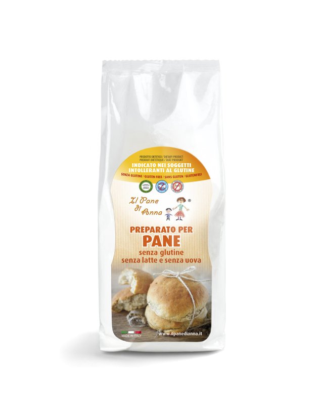Preparato per Pane 500g Senza Lattosio e Senza Glutine Preparato per Pane 500g Senza Lattosio e Senza Glutine