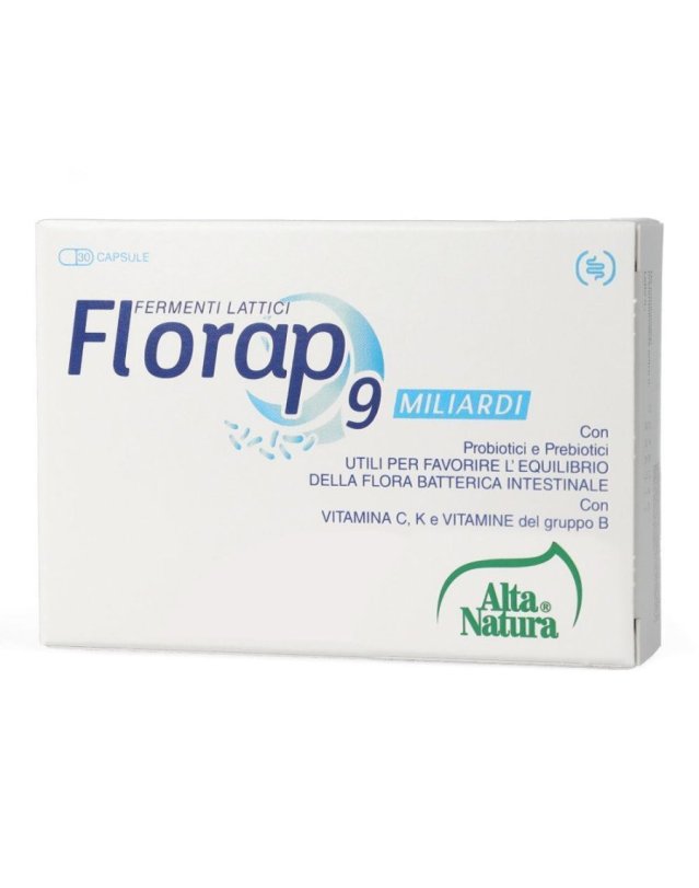 Florap 30 opercoli - Fermenti Lattici per Flora Intestinale Sana Florap 30 opercoli - Fermenti Lattici per Flora Intestinale Sana