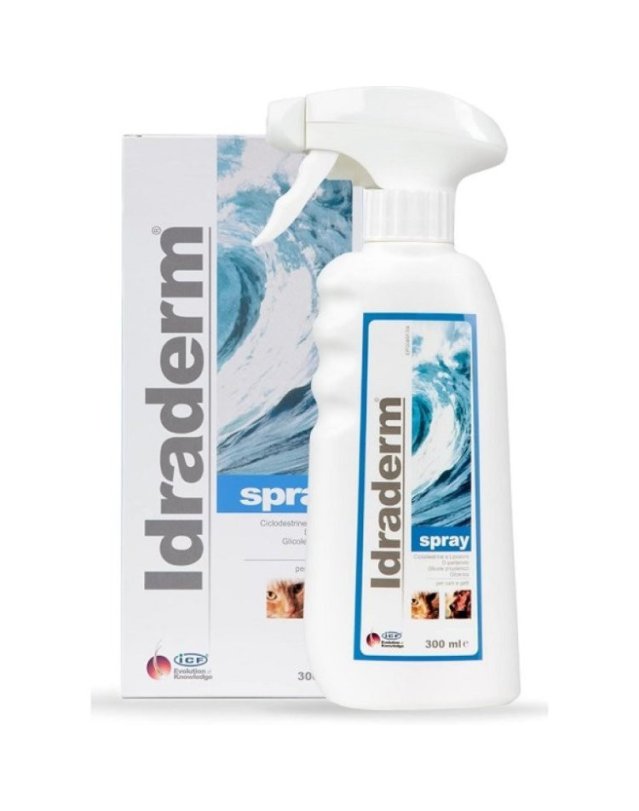 Idraderm Spray 300 ml &ndash; Idratante Cutaneo per Cani e Gatti