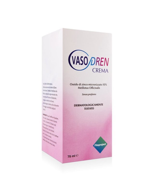Vasodren Crema Gambe 75ml &ndash; Drenaggio e Gambe Leggere