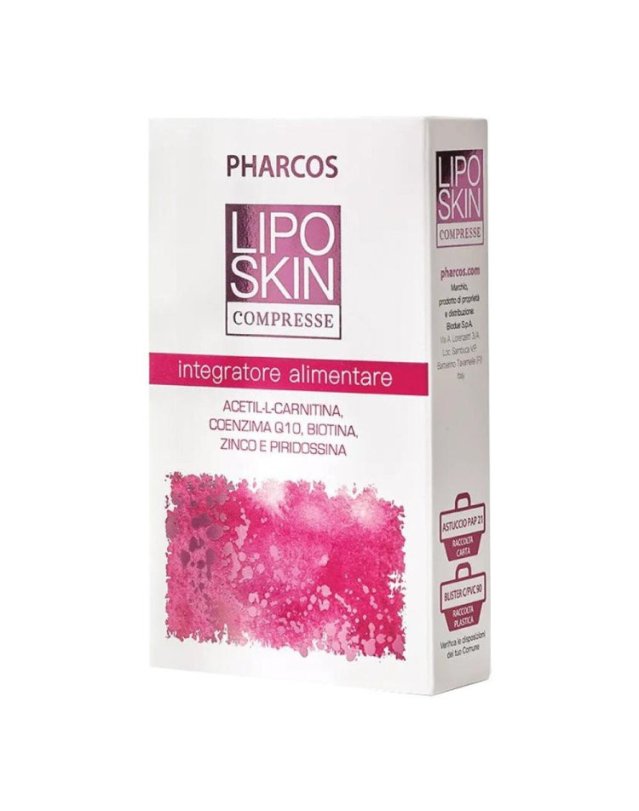Liposkin 30 Compresse – Pelle e Capelli con Zinco e Biotina Liposkin 30 Compresse – Pelle e Capelli con Zinco e Biotina