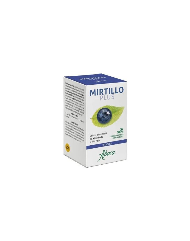 Mirtillo Plus Aboca 70 capsule - Microcircolo e Vista