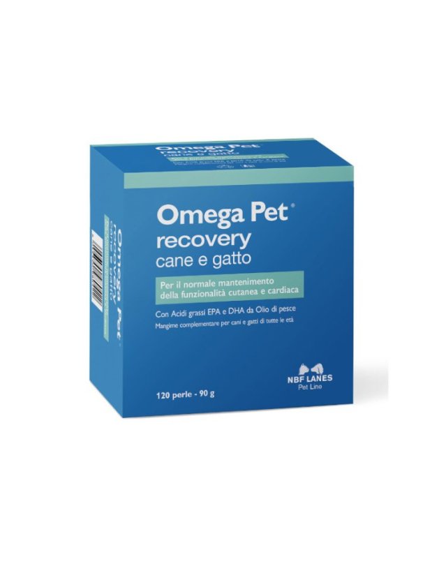Omega Pet Recovery 120 Perle - Supporto Pelle e Pelo di Cani e Gatti Omega Pet Recovery 120 Perle - Supporto Pelle e Pelo di Cani e Gatti