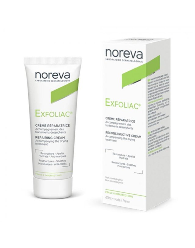 Exfoliac Crema Riparatrice 40ml - Lenitiva e Idratante Exfoliac Crema Riparatrice 40ml - Lenitiva e Idratante