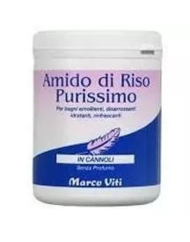 Amido di Riso Marco Viti 250g - Lenitivo per Neonati e Pelli Delicate