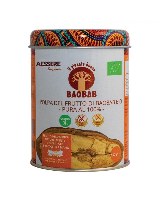 Polpa di Baobab Bio 150g - Ricostituente Naturale Polpa di Baobab Bio 150g - Ricostituente Naturale