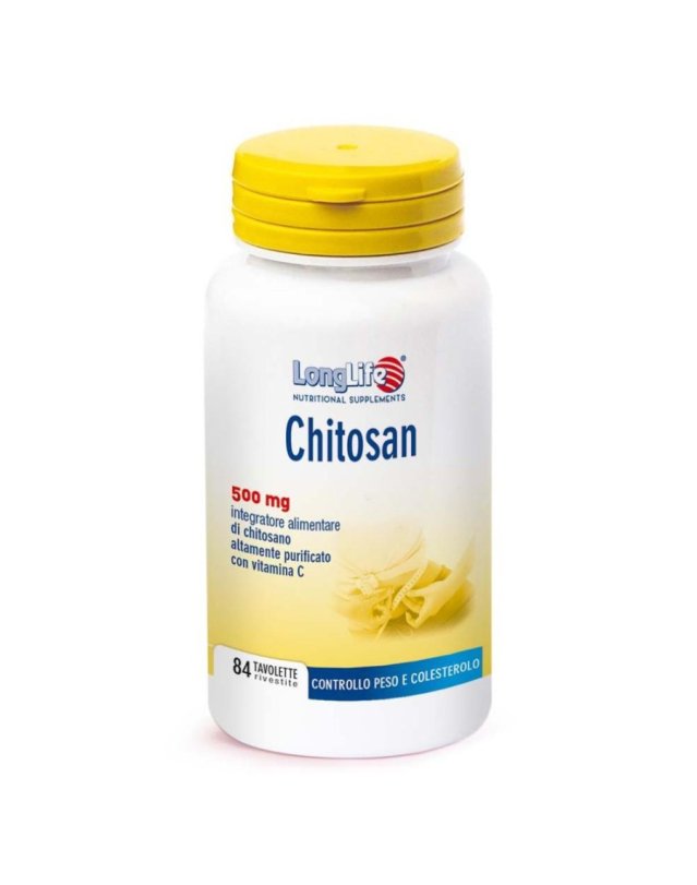 Chitosan Longlife 84 Compresse - Colesterolo e Controllo del Peso