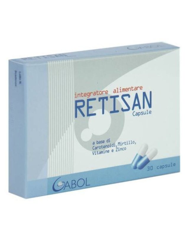 Retisan Gabol 30 Capsule - Vista e Antiossidante Retisan Gabol 30 Capsule - Vista e Antiossidante