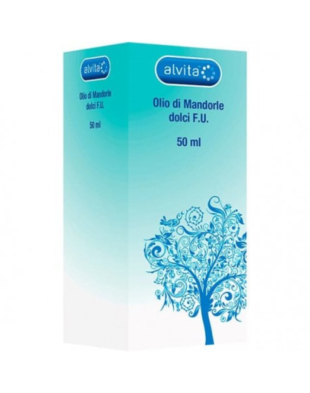 Olio di Mandorle Dolci Alvita 50 ml - Nutriente e Emolliente Olio di Mandorle Dolci Alvita 50 ml - Nutriente e Emolliente