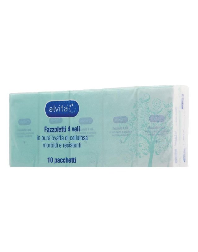 Fazzoletti di Carta 10x10 Pezzi – Morbidi e Resistenti 4 Veli Fazzoletti di Carta 10x10 Pezzi – Morbidi e Resistenti 4 Veli