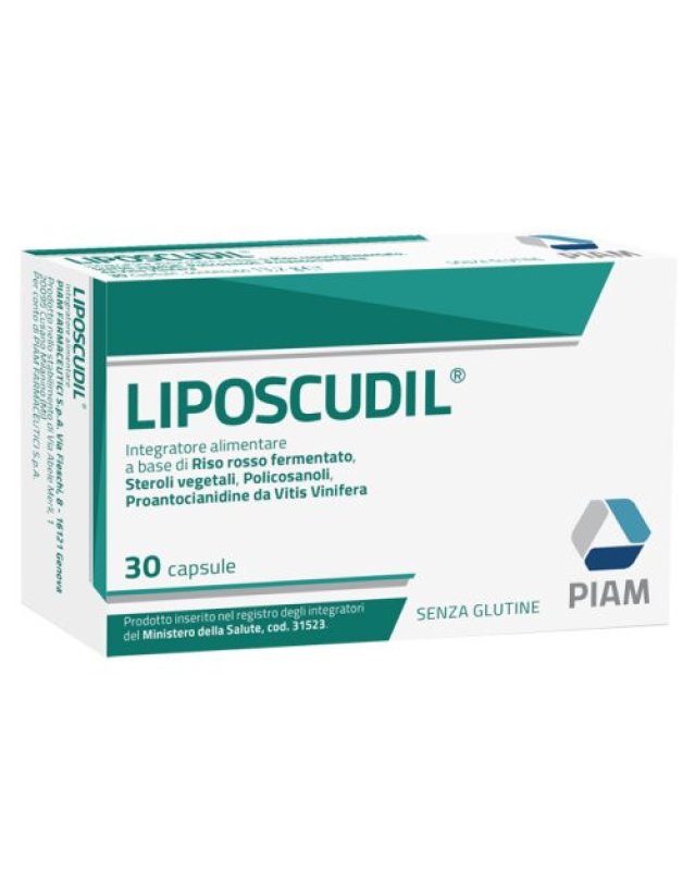 Liposcudil 30cps per il Controllo del Colesterolo Liposcudil 30cps per il Controllo del Colesterolo