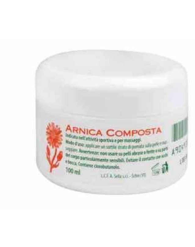 Arnica Composta Pomata 100ml &ndash; Massaggi e Attivit&agrave; Sportiva